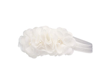 Cherished Moments 'Petals Keepsake Headband For Christenings, Baptism And Baby Blessings (Ivory)