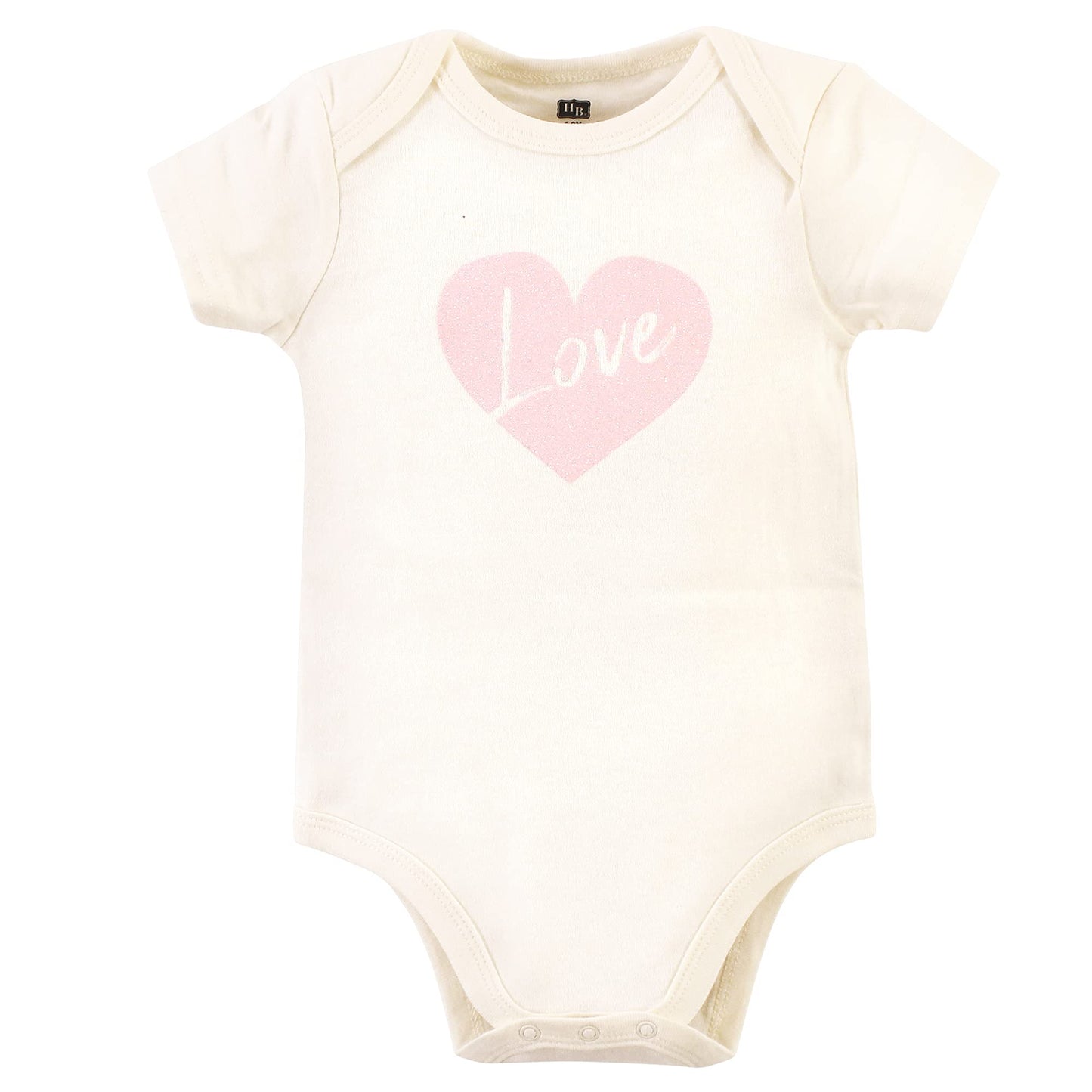 Hudson Baby Unisex Cotton Bodysuits, Kitty, 6-9 Months