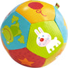 HABA 4.5 Baby Ball Animal Friends Tummy Time and Sensory Play Favorite to Encourage Crawling and Gross Motor Skills for Babies 6
