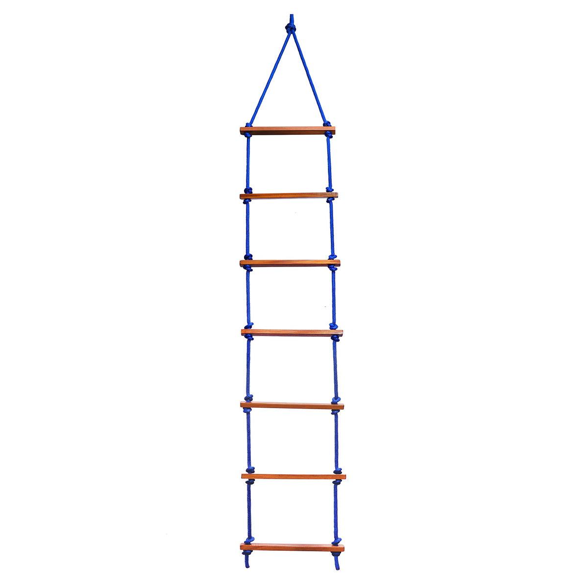 Ashish Rope Climbing Ladder Indoor/Outdoor For Kids  Ninja, Kid Ladder For 4 To 10 Years (Blue)