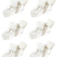 Nurses Choice White Newborn Baby Socks Includes 6 Pairs Of Unisex Cotton Socks