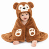 First Kick New Born Baby Blanket Pack Of Super Soft Bathrobe Baby Wrapper Cum Baby Bath Towel For Baby Boys, Baby Girls, Babies 