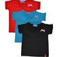 Clever Baby Girls Tshirt(ZCGT004REDLBLUBLK1213Yrs_Multi_1213 Years)