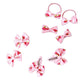 Baby Girls Mushroom Hair Clips Baby Mini Mushroom Hair Pin Kids Small Mushroom Tiny Hairclips BBW03 (Set-D)