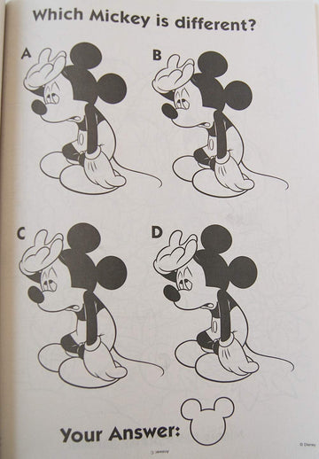 Activity Books Mickey Mouse Thats Swell! Coloring 80 Pages
