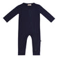 Kyte Baby Soft Bamboo Rayon Rompers, Zipper Closure, 0-24 Months (3-6 Months, Navy)