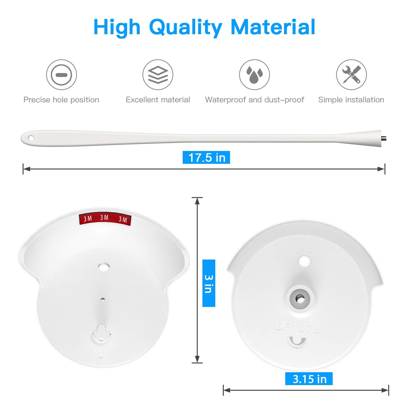 Tiuihu Baby Monitor Flexible Mount For Hipp Baby Monitor,Twist Versatile Mounting Kit For Vava/Hipp Baby Monitor