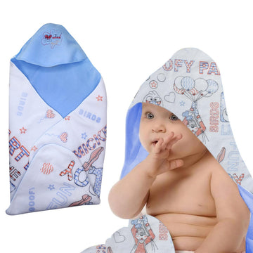 Fully Set of 2 Winter Wear Baby Clothes Newborn Baby Hoodie Blanket Wrapper for Baby Girl and Baby Boy(06 Monthes)