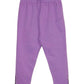 KiddoPanti Girls Solid Capri Legging with Stud, Lavender, 34Y