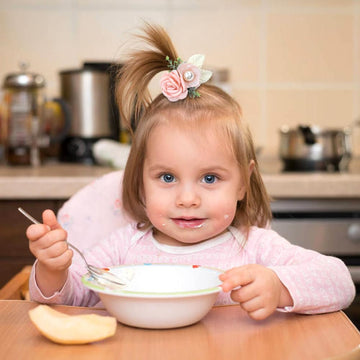 Dizila 8 Pack Decorative Pearl Flower Hair Ties Rubber Bands Elastics Stretchy Floral Hair Scrunchies Pigtail Ponytail Holders F