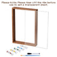 Family Handprint Kit - Gifts For New Parents -Create Lasting Diy Craft Keepsake Wooden Frame -Includes 5 Paint Colors - Transpar