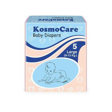 Kosmocare Baby Diapers Tape Style Large 60 Count