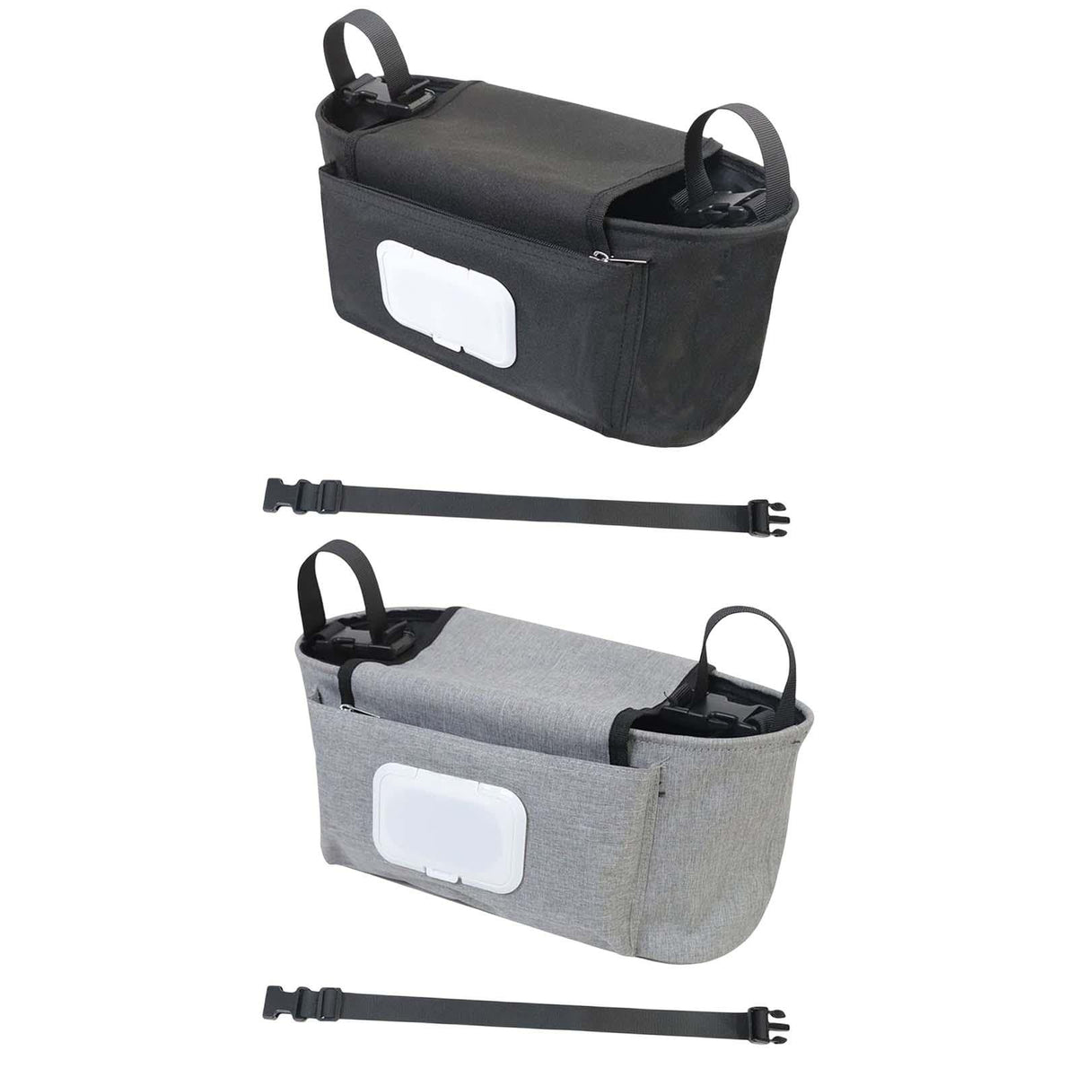 ATORSE Baby Stroller Organizer Detachable Bag for Diaper Phone, Toys Snacks Black |Baby | Strollers & Accessories | Stroller Acc