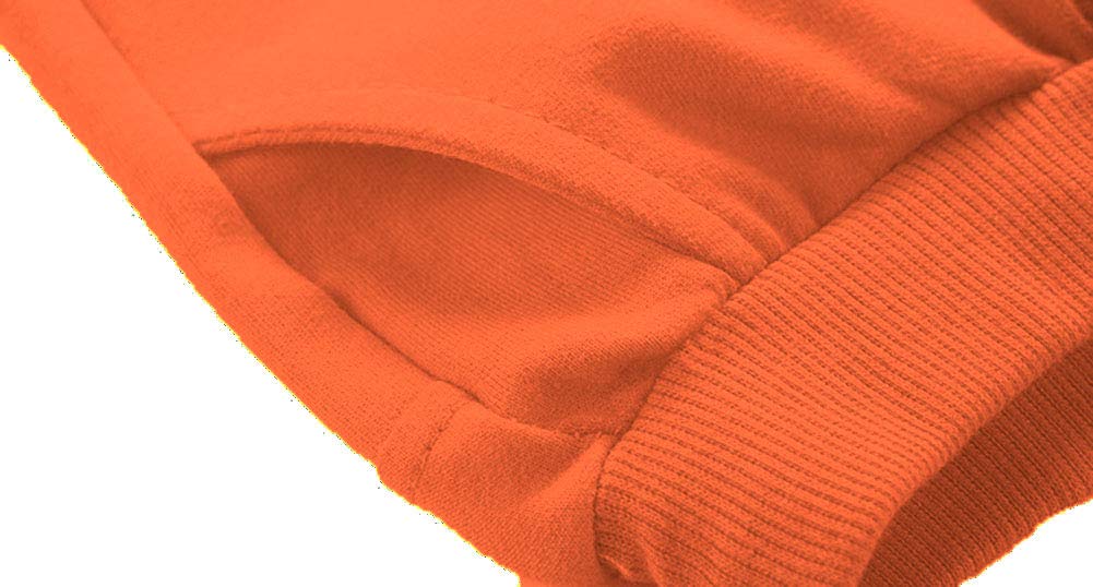 Dcuterq Toddler Baby Kids Solid Cotton Sport Jogger Shorts Pants Boys Girls Summer Casual Elastic Waist Pants Orange 4 Years