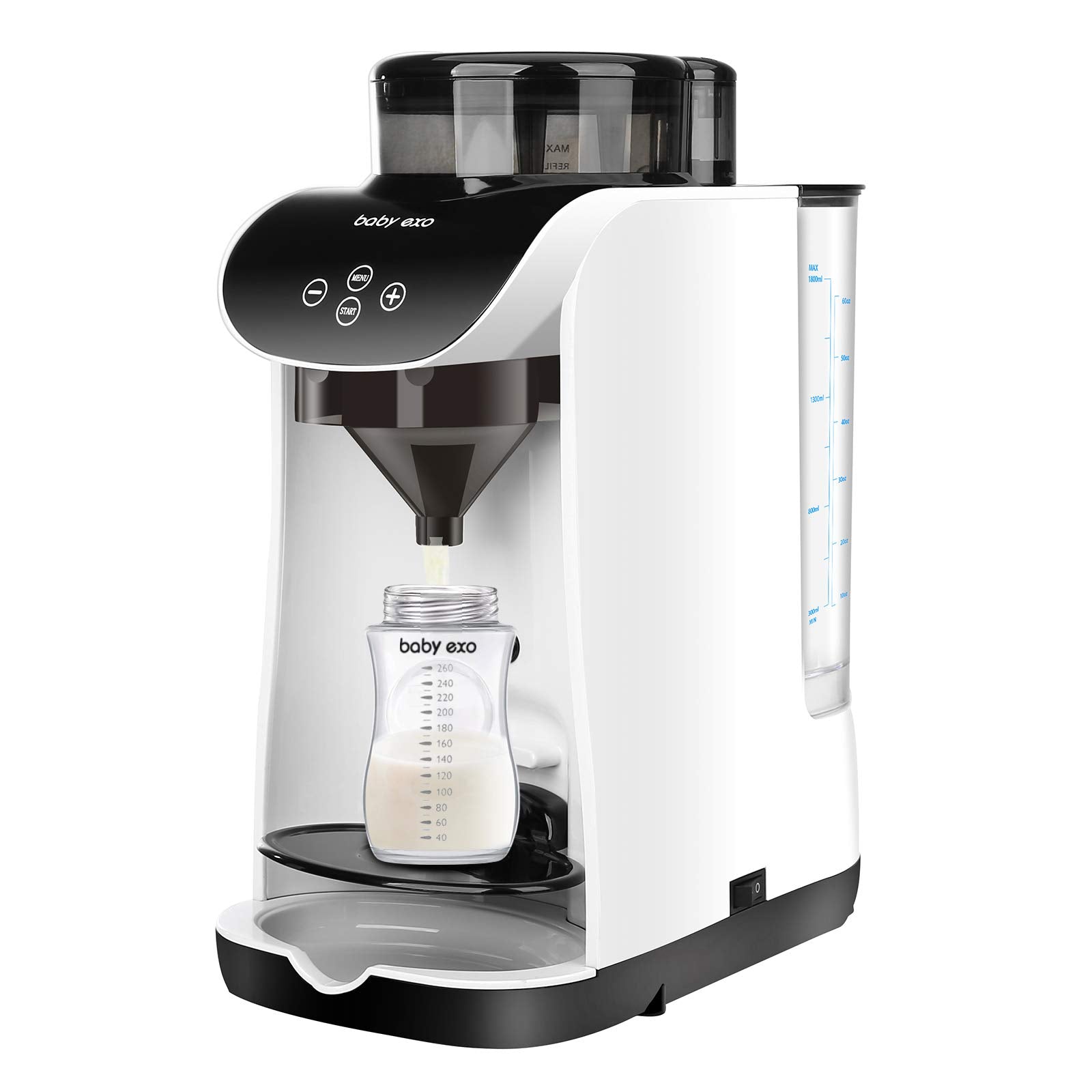 Babyexo Formula Milk Dispenser, Automatic Electric Formula Mixer Warmer, Milking Machine For Baby - Easily Make Bottle With Auto