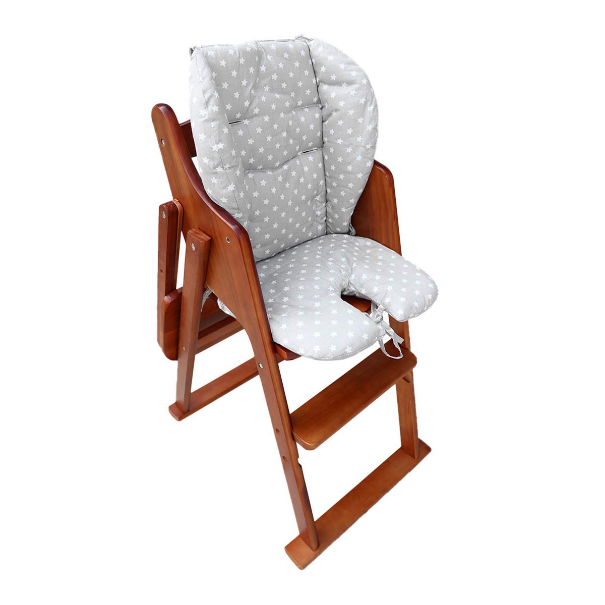 Twoworld High Chair Cushion, Large Thickening Baby High Chair Seat Cushion Liner Mat Pad Cover Breathable Suitable For All Kinds