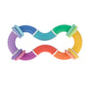 Nuby Twist-a-Ring Rattle Teether Toy for Babies - Toy for Baby Teething Relief - 6+ Months