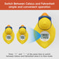B&H Baby Bath Thermometer And Room Thermometer - Upgraded Sensor, The Infant Tub Water Temperature Thermometer Floating Toy Safe