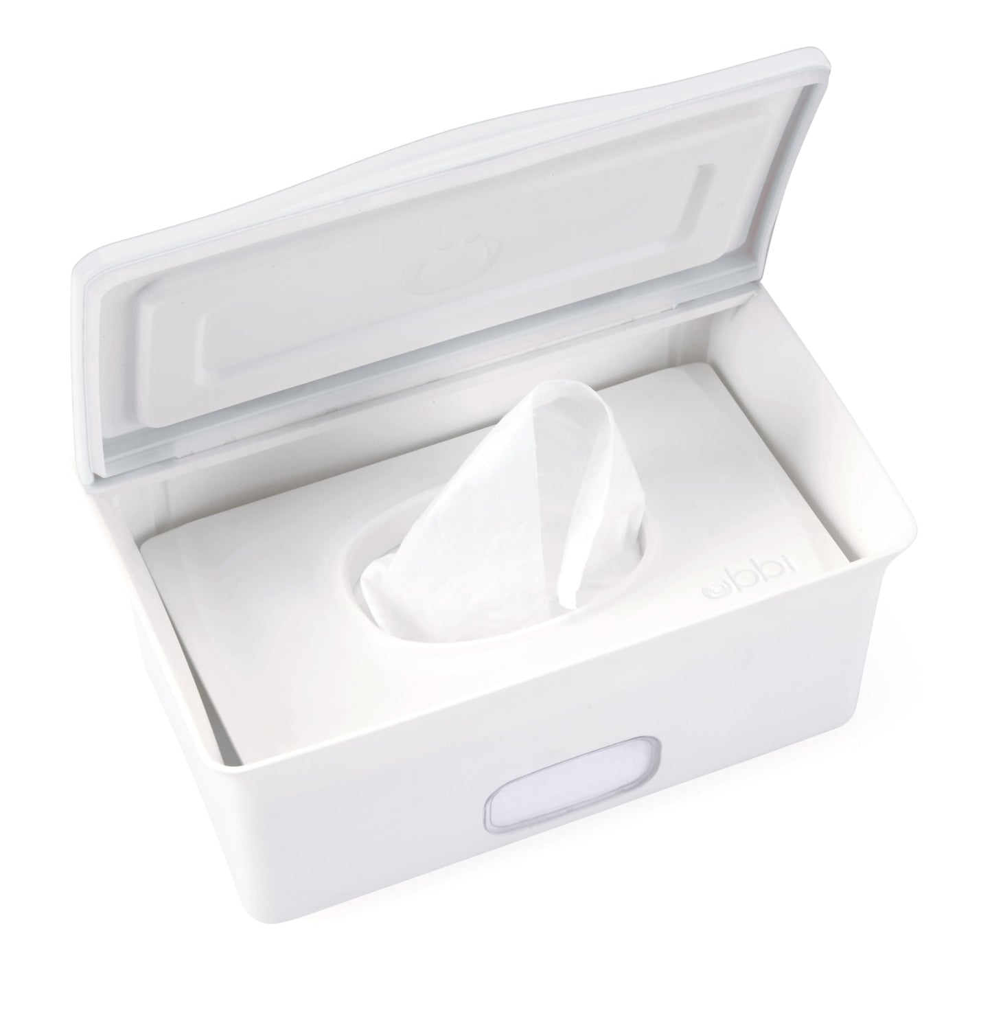 Ubbi Baby Wipes Dispenser | Baby Wipes Case | Baby Wipes Holder With Weighted Plate, Keeps Wipes Fresh And Non-Slip Rubber Feet,