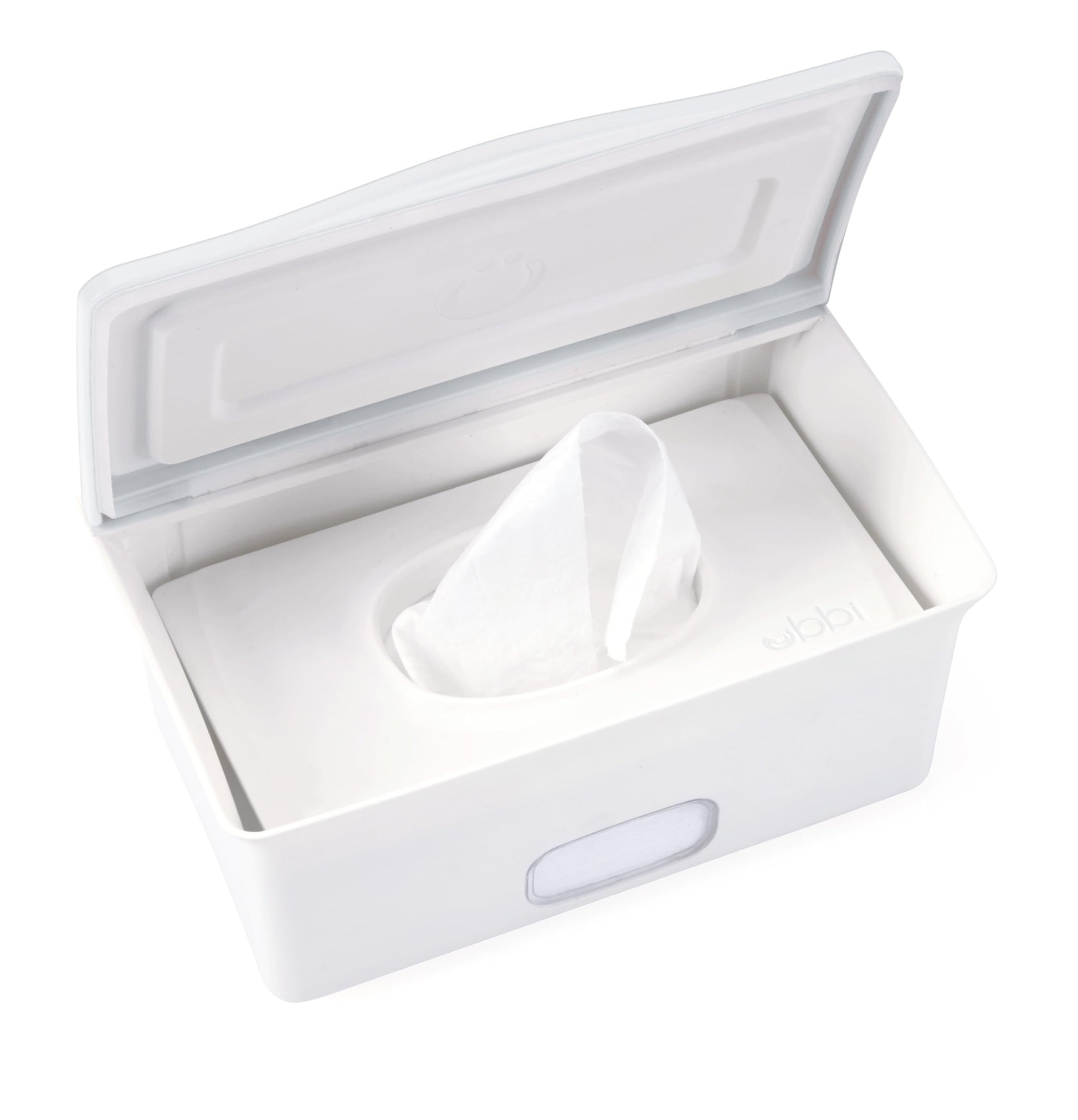 Ubbi Baby Wipes Dispenser | Baby Wipes Case | Baby Wipes Holder With Weighted Plate, Keeps Wipes Fresh And Non-Slip Rubber Feet,