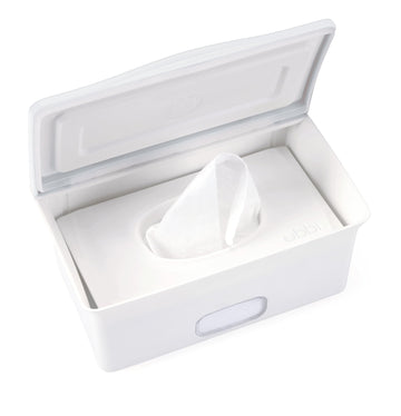 Ubbi Baby Wipes Dispenser | Baby Wipes Case | Baby Wipes Holder With Weighted Plate, Keeps Wipes Fresh And Non-Slip Rubber Feet,