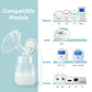 Gotocut Breast Milk Storage Bottles, Replacement For Lansinoh Bottles Spectra Bottles For Pumping, Compatible With Spectra S1 S2