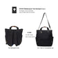 Esvan Diaper Tote Bag Totepack Backpack Crossbody Bag 3 In 1 For Women Laptop Backpack Multifunctional With Insulated Pockets