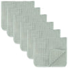 Baby Washcloths, Muslin Cotton Baby Towels, Large 10Ax10A Wash Cloths Soft On Sensitive Skin, Absorbent For Boys & Girls, Newbor