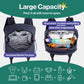 BabbleRoo Diaper Bag Backpack - Baby Essentials Travel Tote - Multi Function Water Resistant Diaper Bag, Travel Essentials Baby