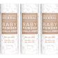 Baby Powder Talc-Free, Real Vanilla Amber Natural Scent, Cornstarch Free Arrowroot and Clay Based Powder, Synthetic Fragrance Fr