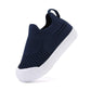 Baby Walking Shoes First Boy Girl Walker Infant Sock Tennis Mesh Sneakers Breathable 6 9 12 18 24 Months Navy Size 6-12 Months I
