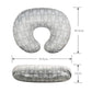 Alvababy Minky Nursing Pillow Cover | Soft And Comfortable| Best For Breastfeeding Moms | Soft Fabric Fits Snug On Infant Nursin