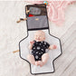 Skip Hop Portable Baby Changing Pad, Pronto, Black & White Stripe