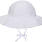 Infant Sun Hat For Toddler Boy Summer Hat 50+ Upf Protective Wide Brim Sun Hat For Baby Girl Hat,White,12-24 Months
