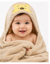 Baby Blanket for Newborn, Soft Coral Fleece Cartoon Embroidered Baby Wrap, Warm Lightweight Infant Swaddle Blanket for Boys & Gi