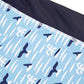 Achiyi Toddler Baby Boys' Swimwear One Piece Upf 50+ Swimsuit Boy Lovely Cartoon Prints Bathing Suit Blue 9M