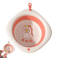 Wash Basin for Baby - Bathing Basin for Babies | Foldable Wash Tub Wash Basin | Open Home Storage Bins | Lanyard Design Bathing 