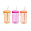 The First Years Squeeze & Sip Toddler Straw Cups - Squeezable Transition Sippy Cup with Silicone Straw - Toddler Feeding Supplie