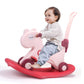 LLparty 4 in 1 Rocking Horse for Toddlers 1-3 Years Old, Baby Rocking Toy Fun Birthday Gift for 1+ Girls, Ride on Toy with Detac