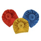 Insowni 8 Pack Solid Nursery Hospital Ball Donut Turban Hat Cap Beanie Bonnet For Baby Girls Toddlers Newborns Infants