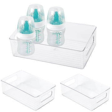 Yeebeny Baby Bottle Organizer, Plastic Storage Center For Baby Bottles And Food Jars Baby Bottle Organizer For Cabinet, Perfect