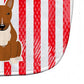 Carolines Treasures Patriotic USA Baby Bib, Bull Terrier Red, Large