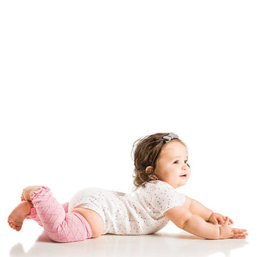 Judanzy 3 Pairs Of Girls Baby Leg Warmers For Newborn, Infant, Toddler, Child (Newborn (Up To 15 Pounds), Pink, Gray, White)