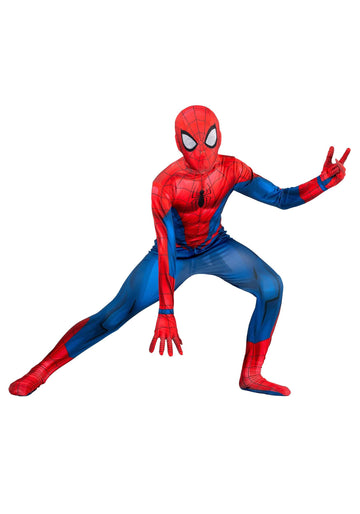 MARVEL Kids Classic Spider-Man Zentai Costume Suit X-Small