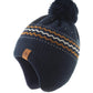 Moon Kitty Toddler Hat Infant Beanies For Baby Boys Girls Winter With Warm Ear Flap