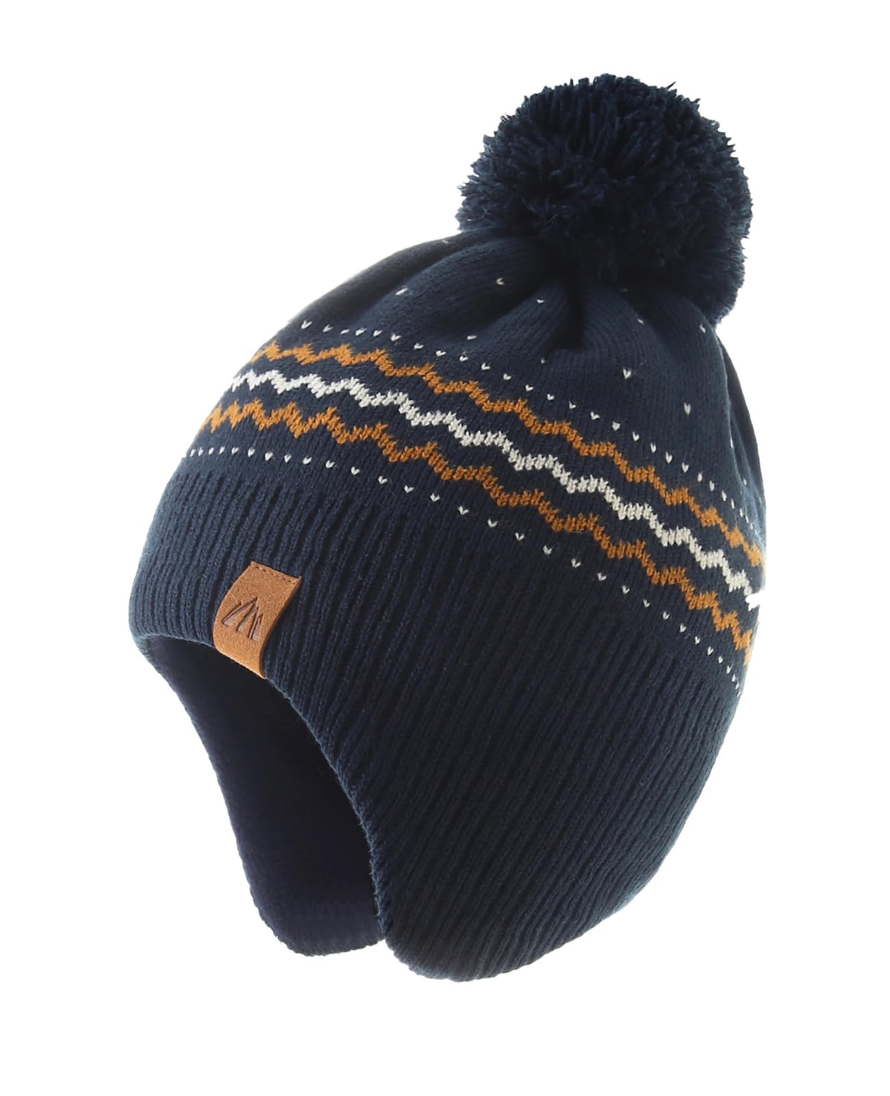 Moon Kitty Toddler Hat Infant Beanies For Baby Boys Girls Winter With Warm Ear Flap