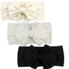 Hjiaruiky Baby Headbands Baby Girls Bows Headband Newborn Bow Handmade Soft Headbands With Bows Hairbands For Infant Toddler (Bl