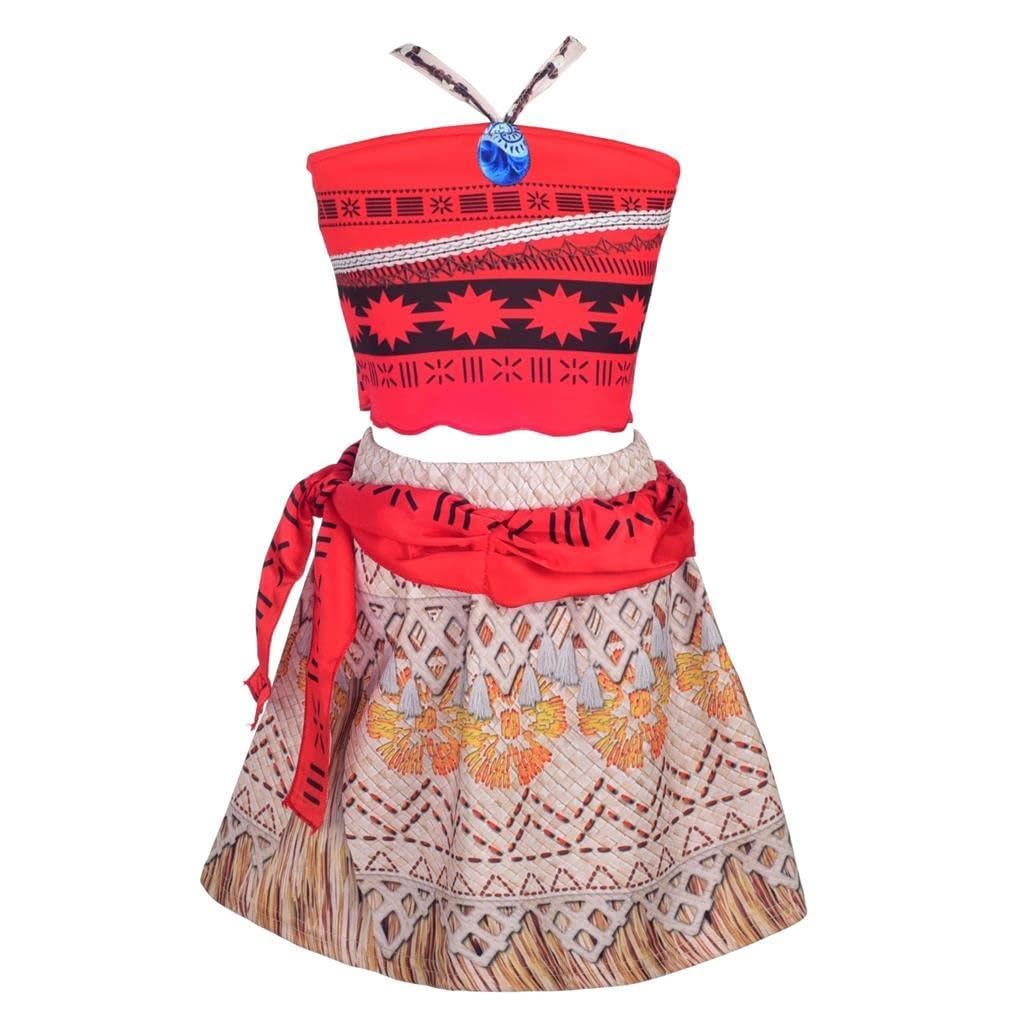 Dressy Daisy Girls Adventure Outfit Skirt Princess Dress Up Halloween Costume Fancy Party Dress Size 12-24 Months
