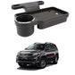 Oshotto (FT04) Foldable Car Auto Headrest Rear Back Seat Table Drink Food Cup Tray Holder Compatible with Toyota Fortuner  Bla