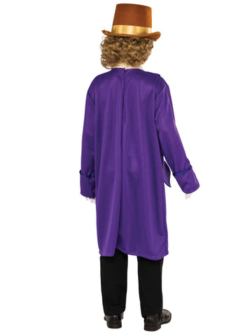 Rubie'S Kids Willy Wonka & The Chocolate Factory Willy Wonka Value Costume, Large, Purple